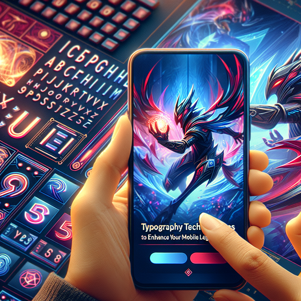 Typography Techniques to Enhance Your Mobile Legends Experience