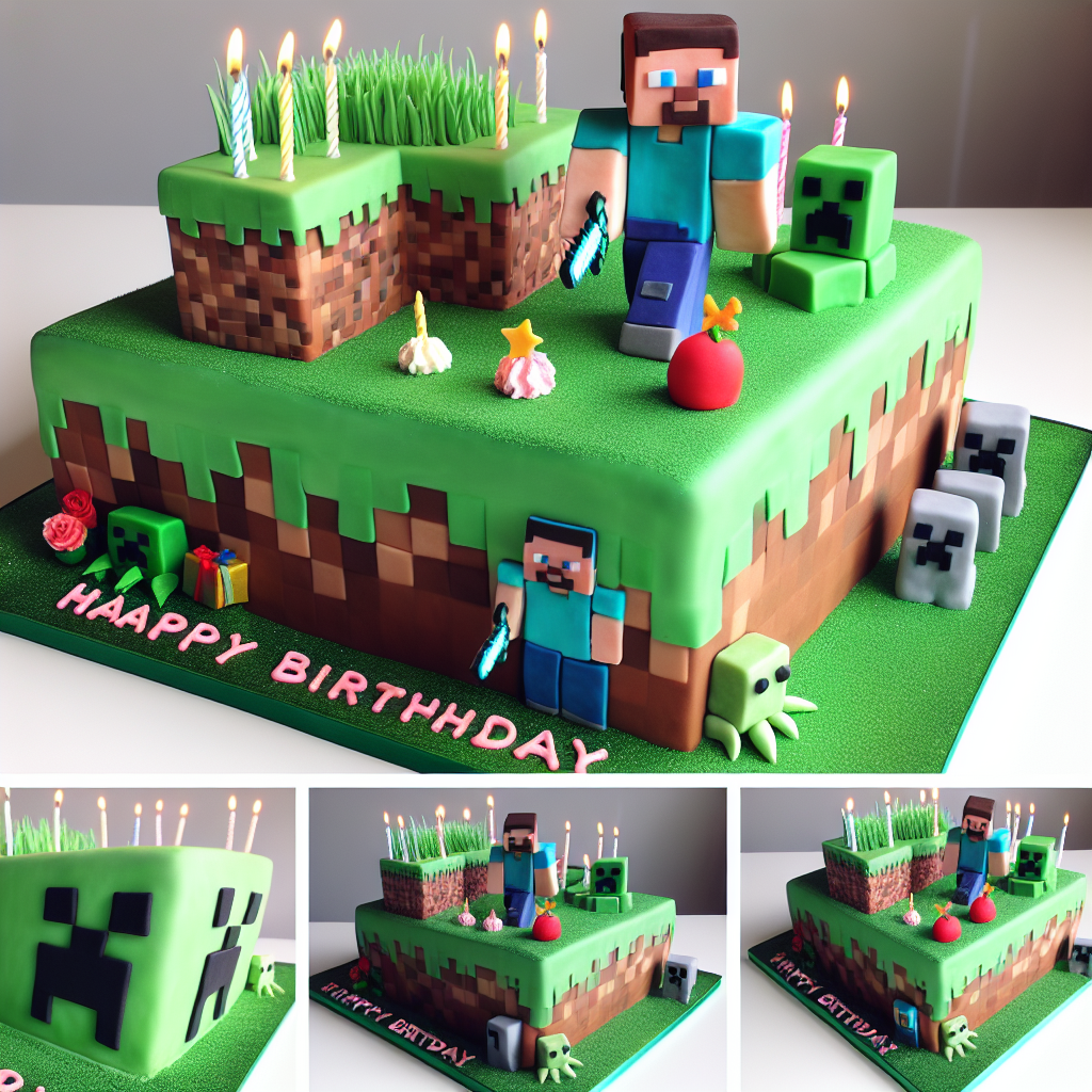 Unique Minecraft Birthday Cake Ideas to Level Up Your Celebration